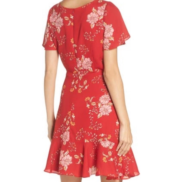 BB Dakota by Steve Madden BB Dakota Hyper Bloom Printed Minidress - Picture 2 of 5